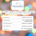 december vitamin schedule – DATES ADDED!