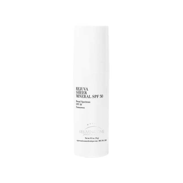 Rejuva Sheer Mineral SPF 50  NEW!