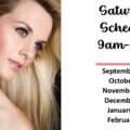 Saturday schedule